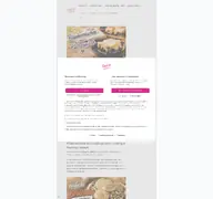 Kleine Seitenvorschau von sandras-backideen.de