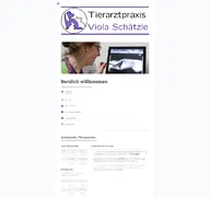 Kleine Seitenvorschau von xn--tierarzt-schtzle-6nb.de