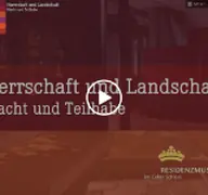 Kleine Seitenvorschau von 360.residenzmuseum.de