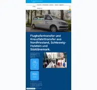 Kleine Seitenvorschau von ontourshuttle.de