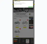 Kleine Seitenvorschau von fahrrad-krause.de