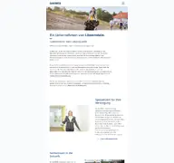 Kleine Seitenvorschau von sanimed.de