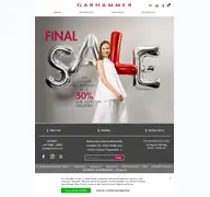 Kleine Seitenvorschau von garhammer.de