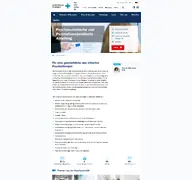 Kleine Seitenvorschau von psychosomatik.uk-erlangen.de