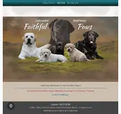 Kleine Seitenvorschau von faithful-paws.de