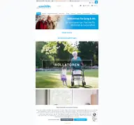 Kleine Seitenvorschau von sanitaets-online.de