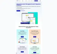 Kleine Seitenvorschau von xodo.com