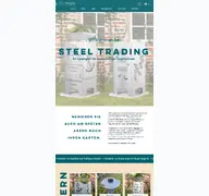 Kleine Seitenvorschau von steel-trading.de