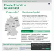 Kleine Seitenvorschau von familienfreunde.de