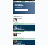 Kleine Seitenvorschau von familienrechtsinfo.de