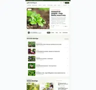 Kleine Seitenvorschau von gartenblog.de