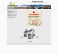 Kleine Seitenvorschau von sankt-remigius.de