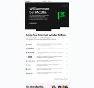 Kleine Seitenvorschau von mozdev.org