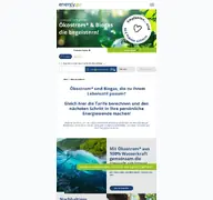 Kleine Seitenvorschau von energy4u.de