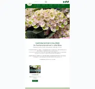 Kleine Seitenvorschau von gartencenter-schloesser.de