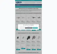 Kleine Seitenvorschau von lerch-raumklima.de