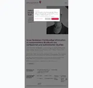Kleine Seitenvorschau von onkopilotin.de