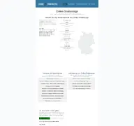Kleine Seitenvorschau von online-strafanzeige.de