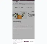 Kleine Seitenvorschau von parfuemerie-kilb.de