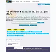 Kleine Seitenvorschau von 48-stunden-spandau.de
