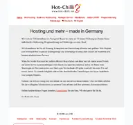 Kleine Seitenvorschau von hot-chilli.net