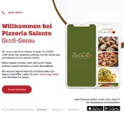 Kleine Seitenvorschau von salento-gg.de