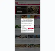 Kleine Seitenvorschau von n-tvspiele.de