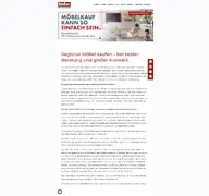 Kleine Seitenvorschau von moebel-baecker.de