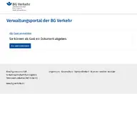 Kleine Seitenvorschau von ozg.bg-verkehr.de