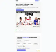 Kleine Seitenvorschau von samurai-kids.de
