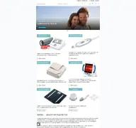 Kleine Seitenvorschau von sanitas-online.de