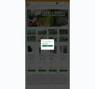 Kleine Seitenvorschau von gartenzaunshop24.de