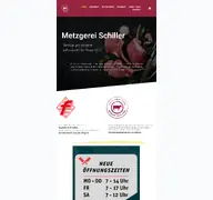 Kleine Seitenvorschau von schiller-metzgerei.de