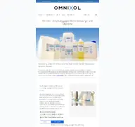 Kleine Seitenvorschau von omnixol.de
