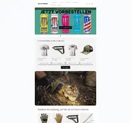 Kleine Seitenvorschau von shop.bulletproof.de