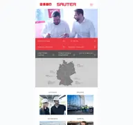 Kleine Seitenvorschau von sautergruppe.de