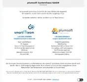 Kleine Seitenvorschau von plumsoft.de