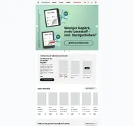 Kleine Seitenvorschau von pocketbook.de