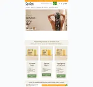 Kleine Seitenvorschau von savion.de