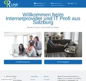 Kleine Seitenvorschau von pr-link.at