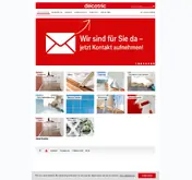 Kleine Seitenvorschau von decotric.de