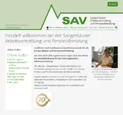 Kleine Seitenvorschau von sav-p.de