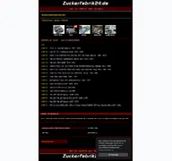 Kleine Seitenvorschau von zuckerfabrik24.de