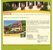 Kleine Seitenvorschau von gasthaus-blume-badenweiler.de