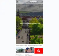 Kleine Seitenvorschau von saarbruecken.de
