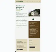 Kleine Seitenvorschau von gasthaus-eichbaum.de