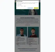 Kleine Seitenvorschau von zukunftssicherer.de