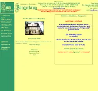 Kleine Seitenvorschau von zum-buergerkrug.de