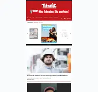 Kleine Seitenvorschau von titanic-magazin.de