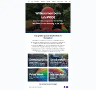 Kleine Seitenvorschau von ruhrpride.de
